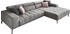 DIE PLANBAR Ecksofa MP-IN18022 321x74x190 cm Chenille, Ottomane rechts Kopfteilverstellung grau (granit) (34063456-0)