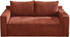 Jockenhöfer Schlafsofa GRUPPE Ron 185x83x88 cm Cord rot (rost, rot) (42772844-0)