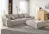 Jockenhöfer Big-Sofa GRUPPE Moldau 306x83x134 cm FeinCord grau (mittelgrau) XXL Sofas (52034267-0)