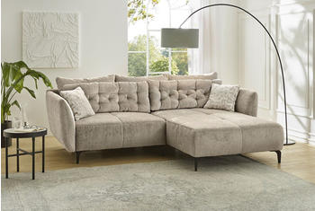 Jockenh&ouml;fer Ecksofa GRUPPE Salo 251x110 cm Chenille, beige (beige, grau) (43527914-0)