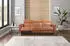 Places of Style 3-Sitzer Lund 222x97x100 cm Kunstleder elektrische Relaxfunktion braun (cognac) (83555708-0)