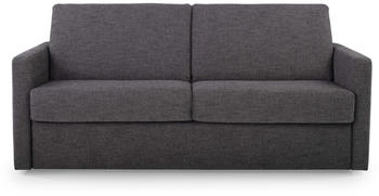 Places of Style Schlafsofa Goldpoint 162 cm Dauerschläfer, Liegefläche 120/200cm 162x85x100 cm grau (anthracite) (11603007-0)