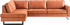 Places of Style Ecksofa Pinto 290 cm Ottomane links / rechts 290x85x217 cm Luxus-Microfaser Lederoptik Ottomane links braun (cognac) (58526457-0)