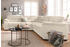 sit&more Ecksofa Montego 256x88x227 cm Luxus-Microfaser langer Schenkel rechts ohne Bettfunktion beige (creme) (32360324-0)