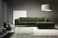 TRENDMANUFAKTUR Ecksofa "Luzi, wahlweise mit Schlaffunktion & Bettkasten., L-Form"