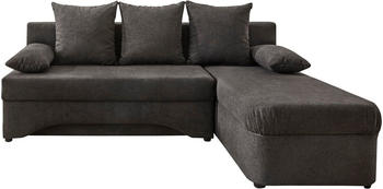 Jockenh&ouml;fer Ecksofa Gruppe 191x87x142 cm dunkelgrau
