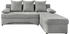 Jockenhöfer Ecksofa Gruppe 191x87x142 cm hellgrau