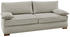 luma-home Schlafsofa Feincord 201x110x81 cm Beige