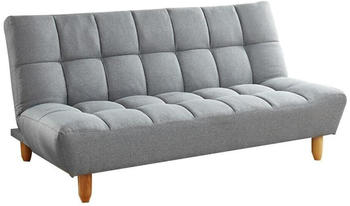 Kauf-Unique 3-Sitzer Klappsofa 182x97x87 cm grau