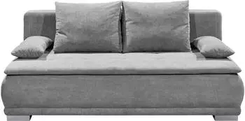 Black Red White Luigi 211x103x93cm dunkelgrau