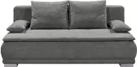 ED EXCITING DESIGN Schlafsofa "Luigi" mit Bettkasten & 2 Armlehnenkissen