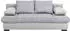 Collection AB Chicago 30 Jahre Jubiläums-Modell Cord-Samt 200x95 cm hellgrau