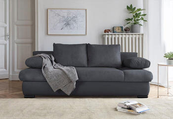 Collection AB Chicago 30 Jahre Jubiläums-Modell Cord-Samt 200x95 cm anthrazit