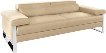 Willi Schillig 2-Sitzer finn 230x71x106 cm Stoff S37 ohne -ohne beige (sahara s37) 2-Sitzer German Design Award 2016 Chrom gl&auml;nzend 230 cm (71278263-0)