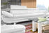 Cotta Collection 3-Sitzer COTTA Enterprise 233x91x104 cm Luxus-Kunstleder mit Kopfteilverstellung-mit Armteilverstellung weiß (altweiß) (89708254-0)