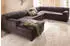 Home Affaire Wohnlandschaft Falk 320x77x90 cm Microfaser PRIMABELLE Recamiere links ohne Bettfunktion braun (mocca) (89573017-0)