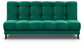Beautysofa Nancy Bis 220x93x89 cm 19 grün Monolith 37