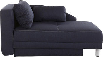Jockenh&ouml;fer Chaiselongue mit Bettfunktion und Bettkasten (149x80x90cm) blau