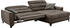 Jockenhöfer Gruppe Ecksofa Double-One (288x105x95cm) dunkelbraun