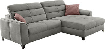Jockenh&ouml;fer Gruppe Ecksofa Double-One (288x105x95cm) grau