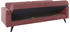 exxpo 3-Sitzer-Sofa Fashion Samso 222x89x93 cm Cord coralle rot