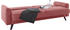 exxpo 3-Sitzer-Sofa Fashion Samso 222x89x93 cm Cord coralle rot