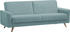 exxpo 3-Sitzer-Sofa Fashion Samso 222x89x93 cm Cord blau sky