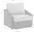 Home Affaire Schlafsofa Sleepy 108x79x94 cm Microfaser PRIMABELLE grau