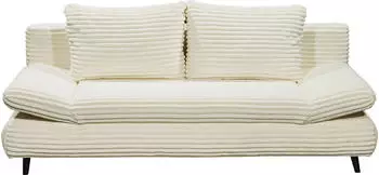 Mid.you Schlafsofa creme 2-Sitzer 212x88x101 cm