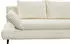 Mid.you Schlafsofa creme 2-Sitzer 212x88x101 cm