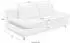 Mid.you Schlafsofa Hellgrau 2-Sitzer 212x88x101 cm ((64-339-89)