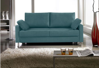 Bali Schlafsofa Halifax 166x90x95 cm Flachgewebe BultexKomfortpolsterung türkis