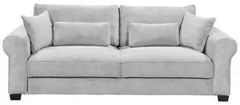Mid.you Schlafsofa Grau 250x95x125 cm