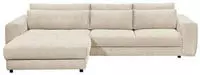 ED EXCITING DESIGN Ecksofa "Barura L-Form" mit 3 Nierenkissen
