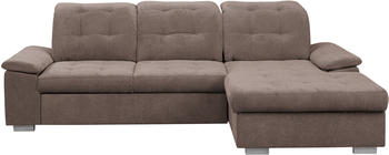 Woltra Carmen L-Form 264x105x165 cm rechts braun