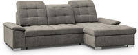 WERK2 Ecksofa "Carmen, mit Bettfunktion & Bettkasten, optional Sitztiefenverstellung"