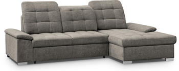 Woltra Carmen L-Form 264x105x165 cm rechts beige