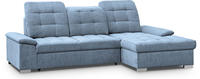 WERK2 Ecksofa "Carmen, mit Bettfunktion & Bettkasten, optional Sitztiefenverstellung"