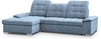 WERK2 Ecksofa "Carmen, mit Bettfunktion & Bettkasten, optional Sitztiefenverstellung"