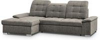 WERK2 Ecksofa "Carmen, mit Bettfunktion & Bettkasten, optional Sitztiefenverstellung"