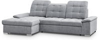WERK2 Ecksofa "Carmen, mit Bettfunktion & Bettkasten, optional Sitztiefenverstellung"