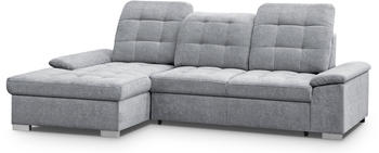 Woltra Carmen L-Form 264x105x165 cm links hellgrau