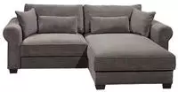 ED EXCITING DESIGN Ecksofa "Angelina L-Form" mit Bettfunktion, Bettkasten & 4