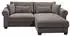Mid.you Ecksofa Mokka L-Form 255x92x185 cm