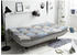 Mid.you Schlafsofa Blau Schlamm Dunkelgrau 188x90x89 cm Klappsofas
