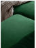 Mid.you Eckschlafsofa Smaragdgrün 4-Sitzer 236x148 cm Bettkasten erhältlich Bettfunktion