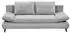 Mid.you Schlafsofa 2-Sitzer 212x88x101 cm Hellgrau (64-099-52)