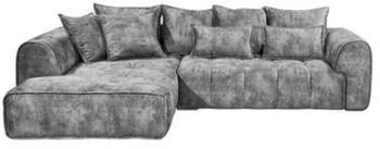 Mid.you Ecksofa Grau 4-Sitzer L-Form 320x197 cm Ecksofas