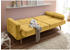 Mid.you Schlafsofa Gelb 222x86x90 cm