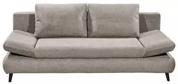 Mid.you Schlafsofa 2-Sitzer 212x88x101 cm Taupe